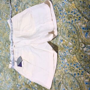 Ralph Lauren Purple Label Hand-Tailored Linen-Silk Short.